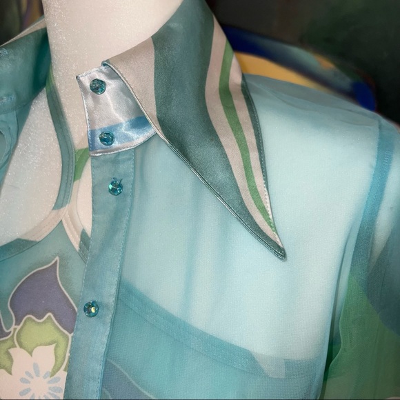 Vintage Jane Doe Collection Mesh Top with matching Bralette/Cami - Picture 6 of 16